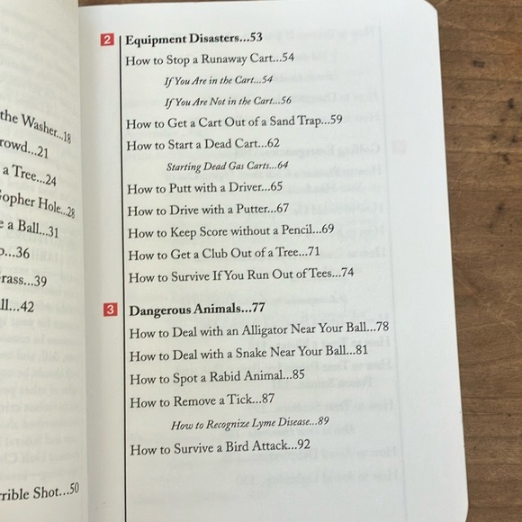 Golf : The worst-case scenario survival handbook Golf Book - Picture 7 of 16